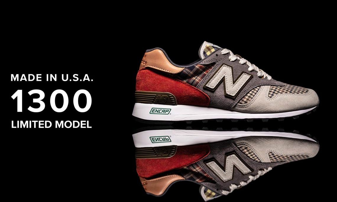 New Balance Japan 推出全新 1300「Plaid Pack」周年限定