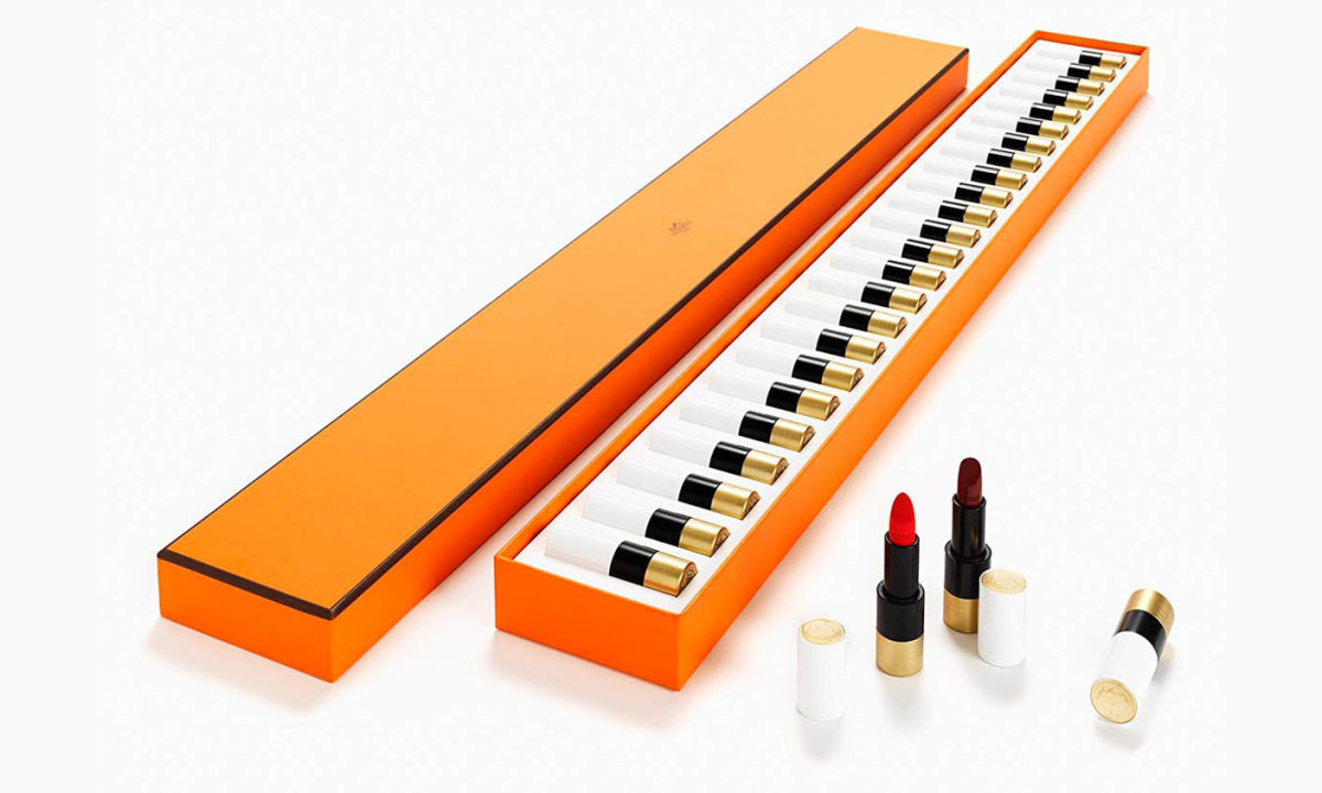 女朋友礼物准备，爱马仕发布「Piano 24 Colors」限量口红套装