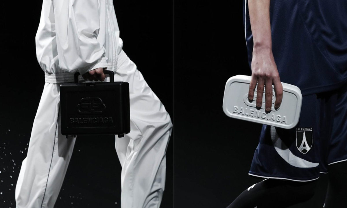 印有 BB Logo 的便当盒？BALENCIAGA 新款包袋开售