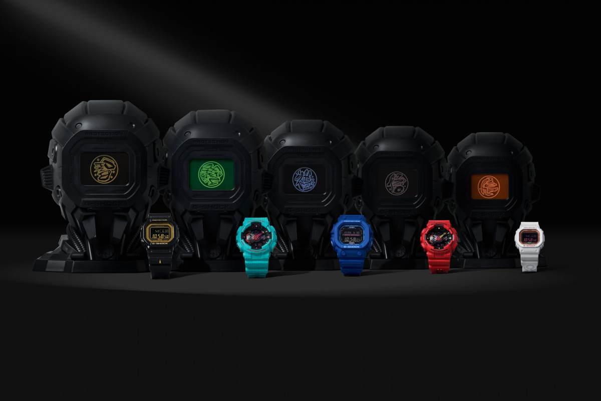 借由视觉艺术家 Jahan 之手，G-SHOCK 化身为了三国五虎将…