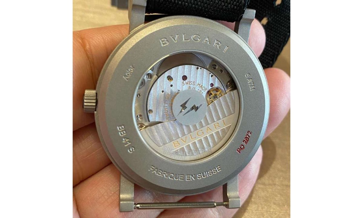 fragment design x BVLGARI 合作款腕表曝光
