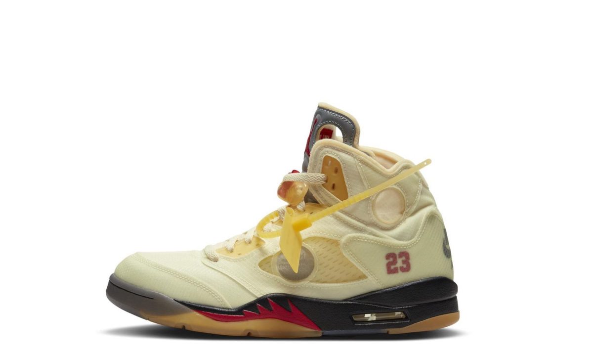 虚惊一场？Off-White™ x Air Jordan V「Sail」最新发售信息曝光