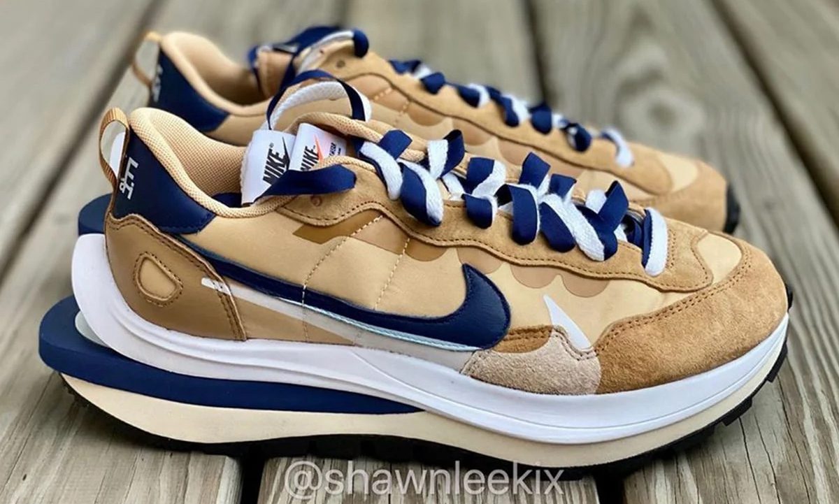 抢先预览 sacai x Nike Vaporwaffle 新配色