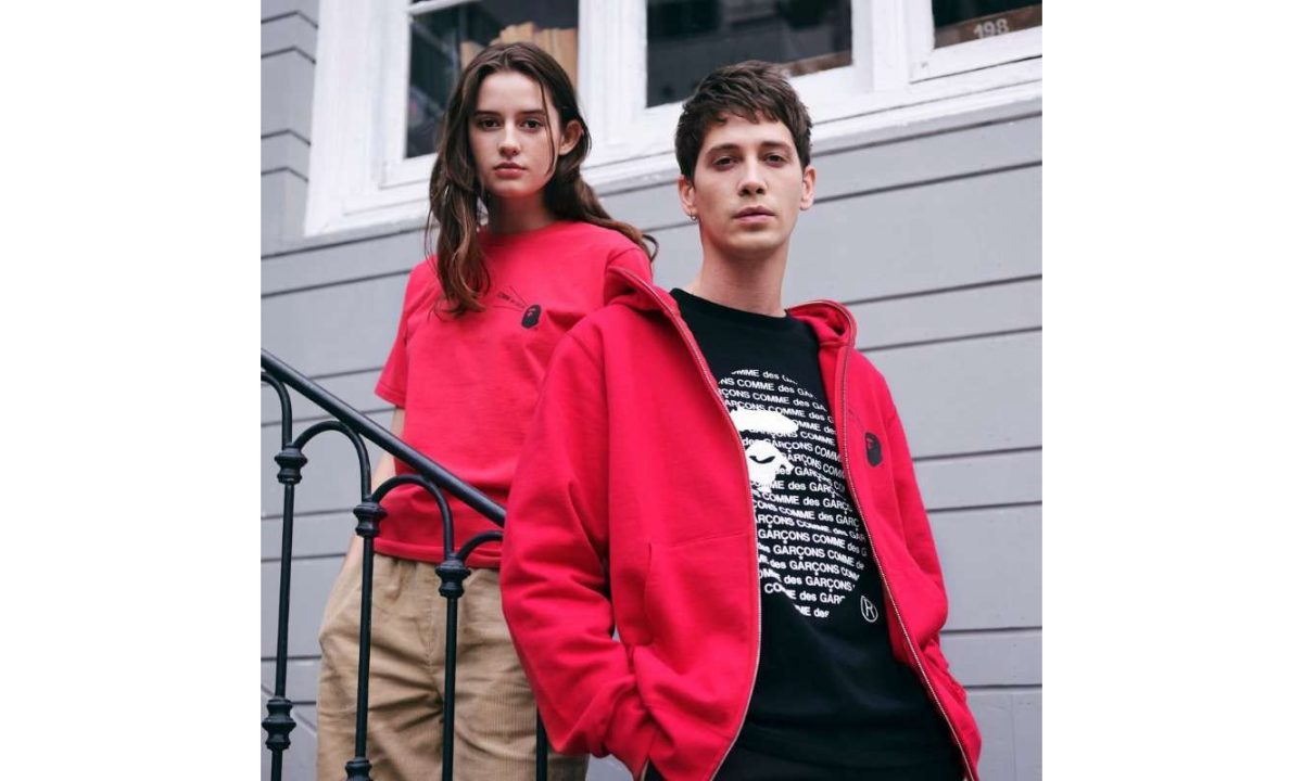 A BATHING APE®️ x COMME des GARÇONS 全新合作系列即将上线