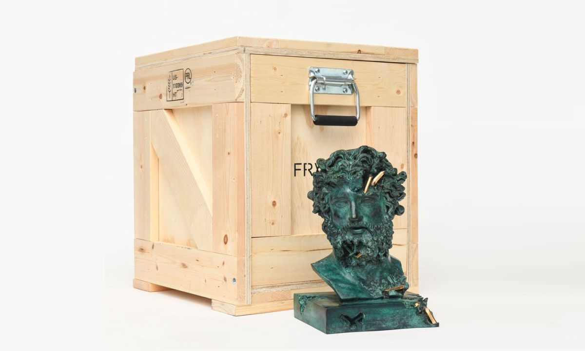 Daniel Arsham  释出全新 Jupiter 腐蚀青铜雕塑