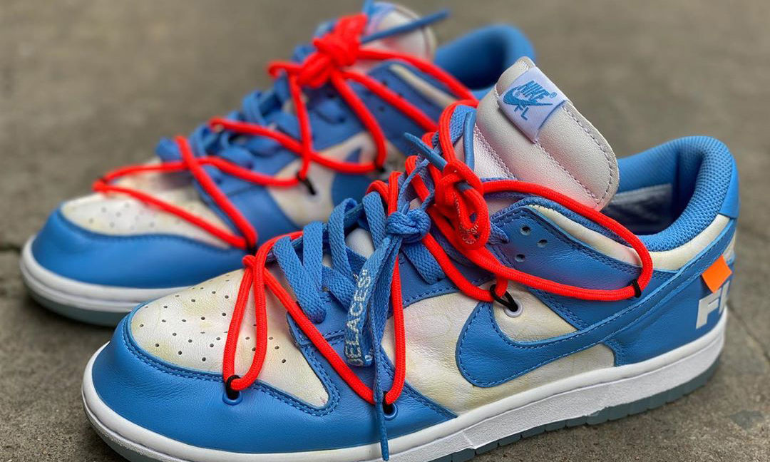 Off-White™ x Futura Laboratories x Nike Dunk Low 联名清晰照预览