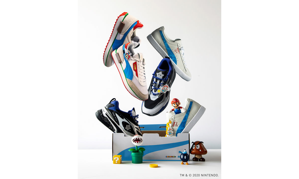 PUMA《超级马力欧 3D 全明星》联名系列即将登场