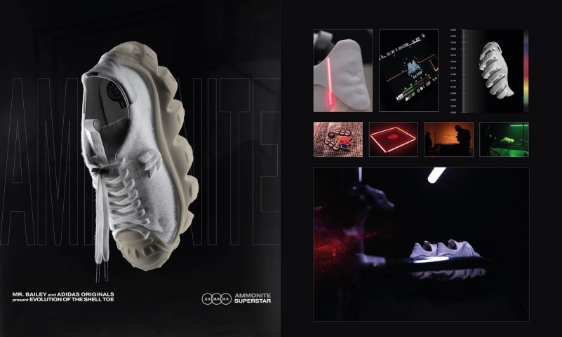 Mr. Bailey 联手 adidas Originals 发布全新解构鞋款「Ammonite Superstar」