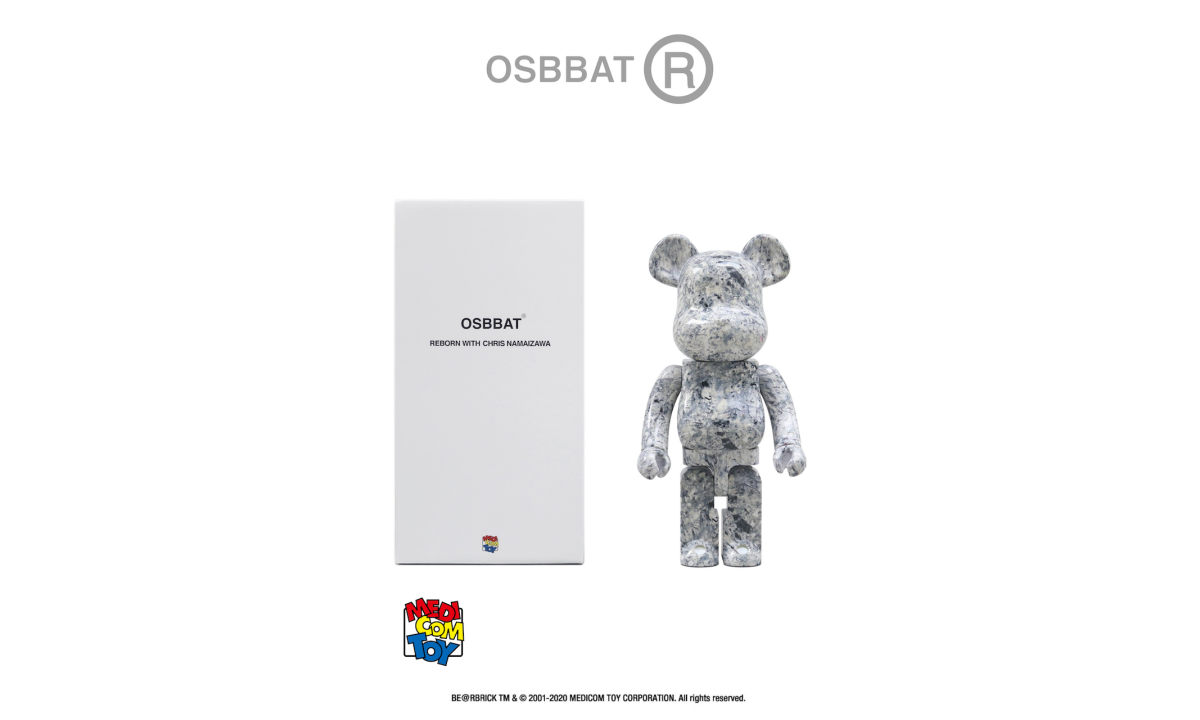 OSBBAT x MEDICOM TOY 1000% BE@RBRICK 将于 OALLERY 独家发售