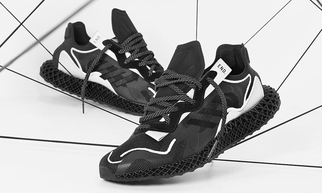 END. 联手 adidas 推出以外太空为灵感的 EV0 4D「Dark Matter」