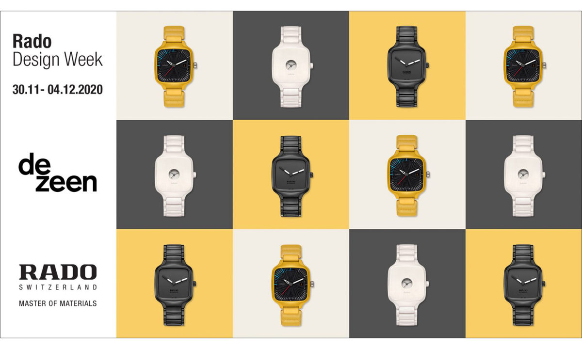 知名杂志《Dezeen》将携手 Rado 推出线上 Rado 设计周