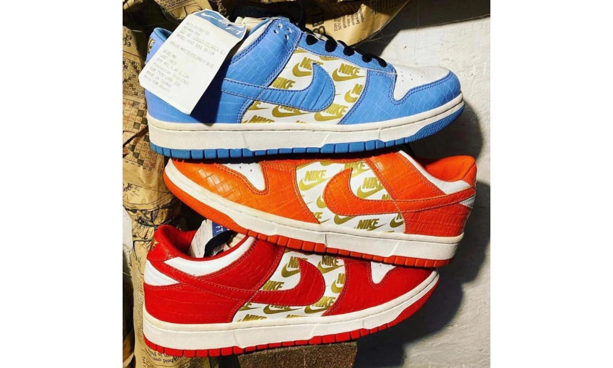 其实 2003 年 Supreme x Nike Dunk 最初版本就是低帮
