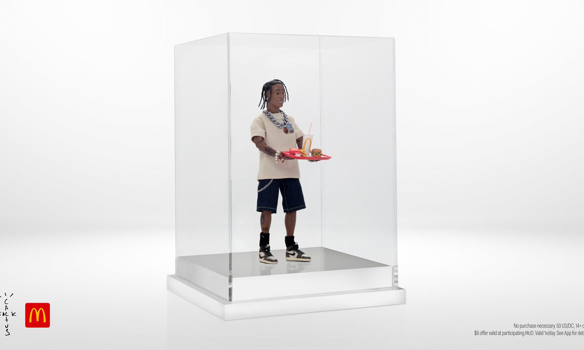 有人为 Travis Scott x 麦当劳公仔标价 5.5 万美元