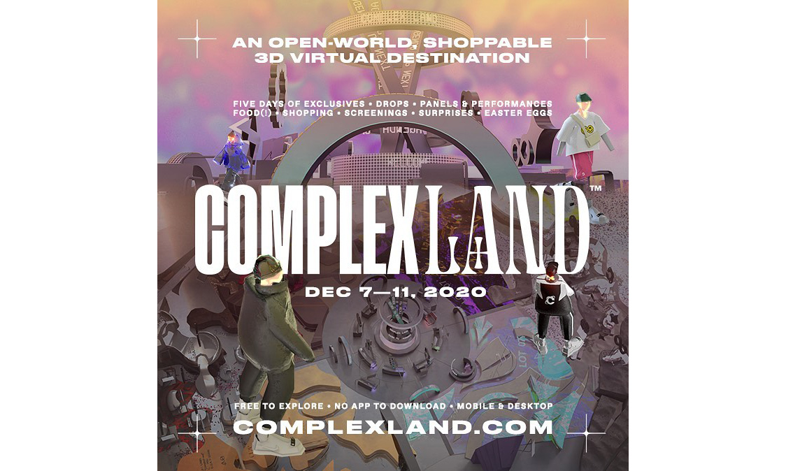 线上消费代替线下展会，Complex Land 公布品牌阵容