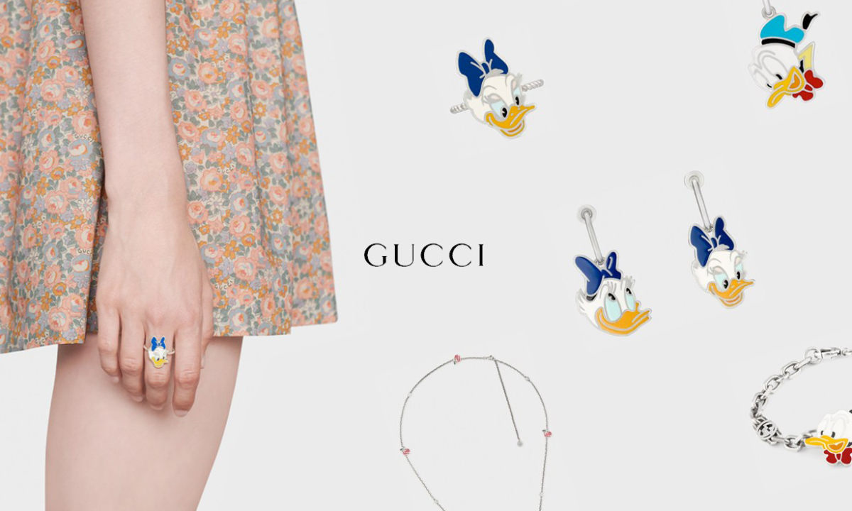 携手迪士尼，GUCCI 释出「唐老鸭」系列新品