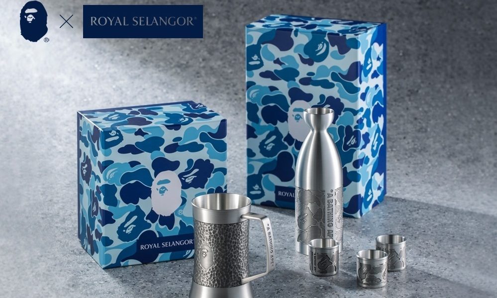 BAPE® x Royal Selangor 推出酒杯套装