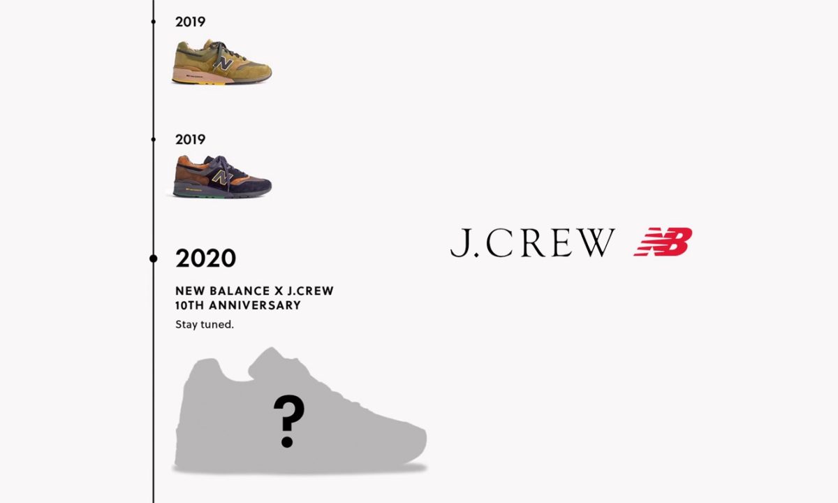 J. Crew 预告与 New Balance 合作 10 周年纪念款