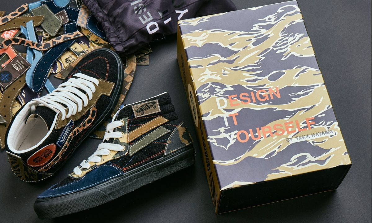 Taka Hayashi x Vans Vault「DESIGN IT YOURSELF」合作系列登场
