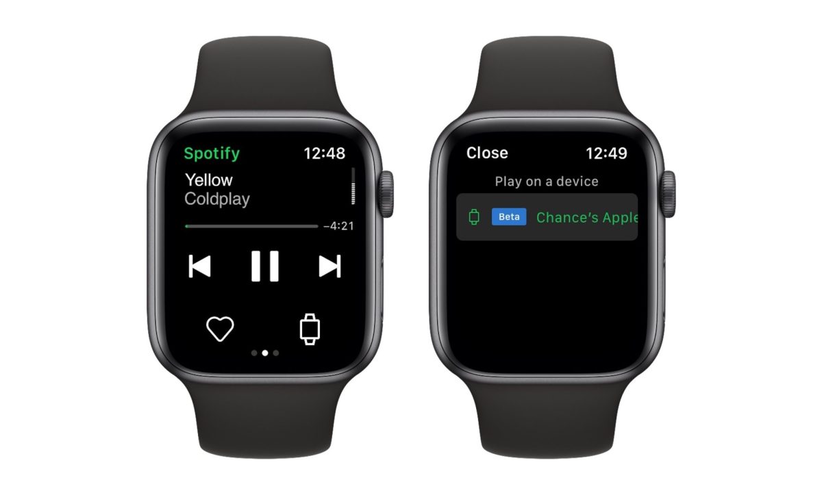 无需 iPhone，Spotify 可直接在 Apple Watch 播放