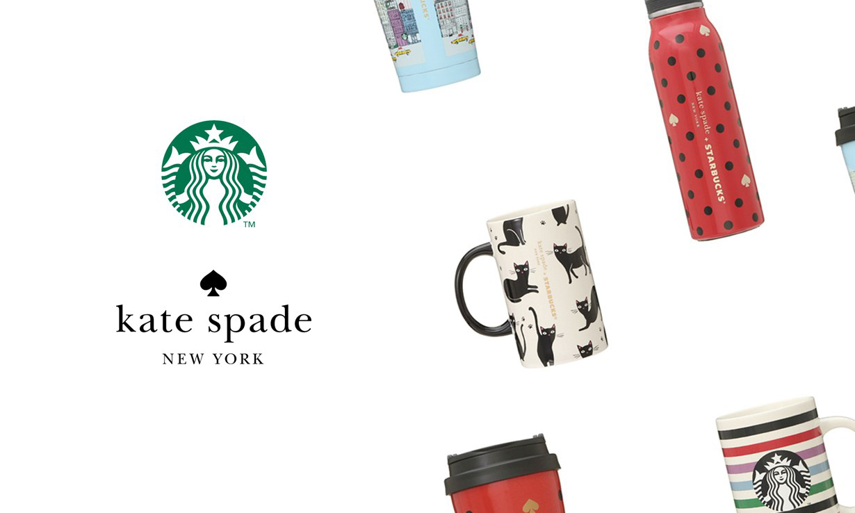 携手时尚品牌 Kate Spade，星巴克推出全新联名系列