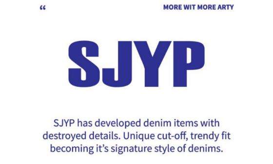 SJYP 正式落地中国天猫旗舰店
