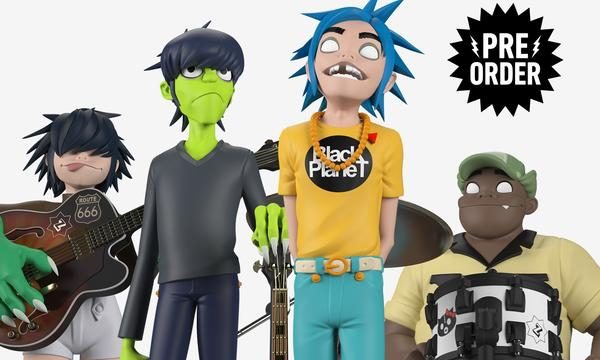 SuperPlastic 基于 Gorillaz 新专辑打造的人偶开启预定