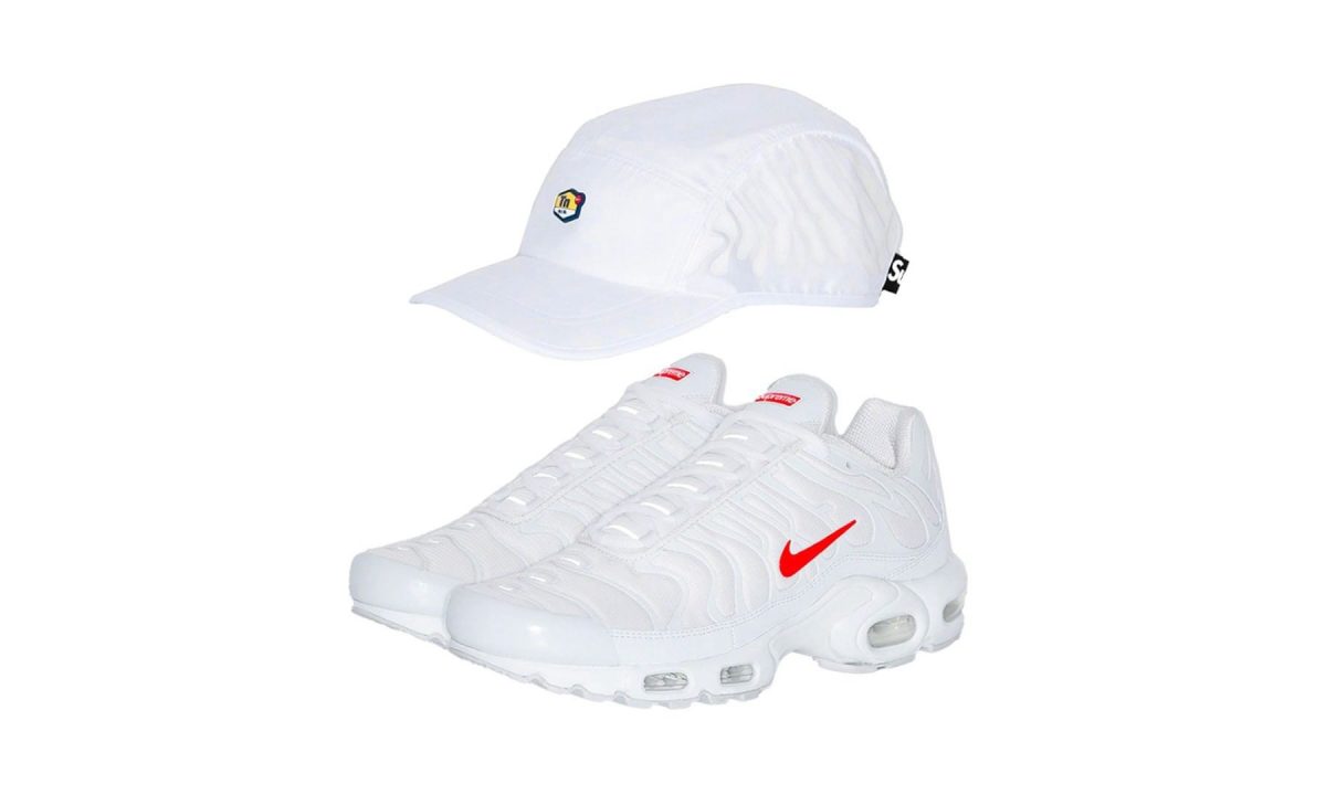Supreme x Nike Air Max Plus 白红配色或将于本周上架发售