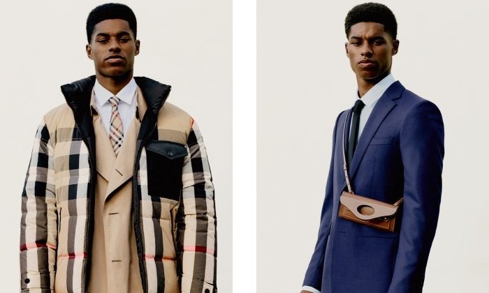 BURBERRY 释出与 Marcus Rashford 合作的最新广告大片