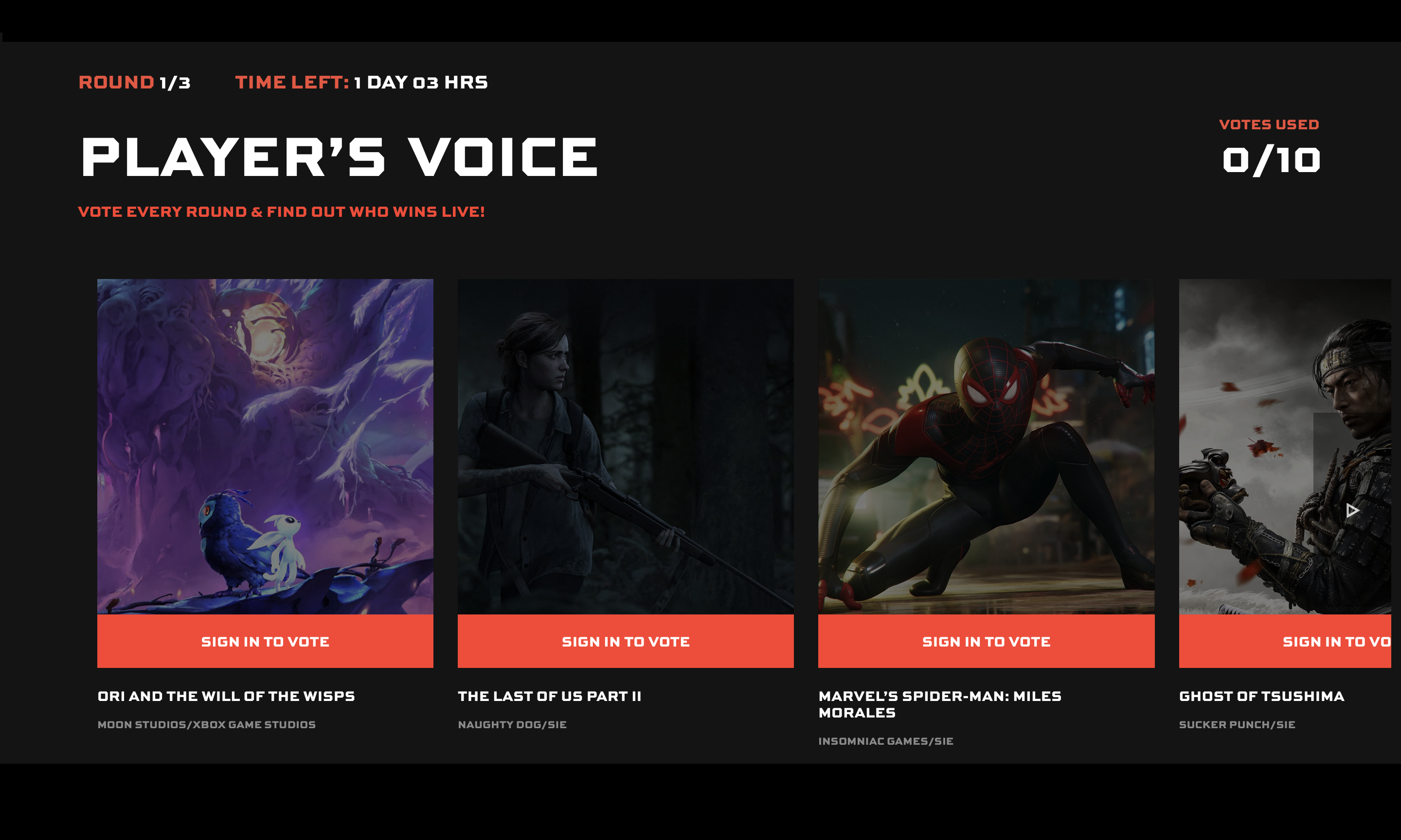 Tga 投票 官网 (97) 사진