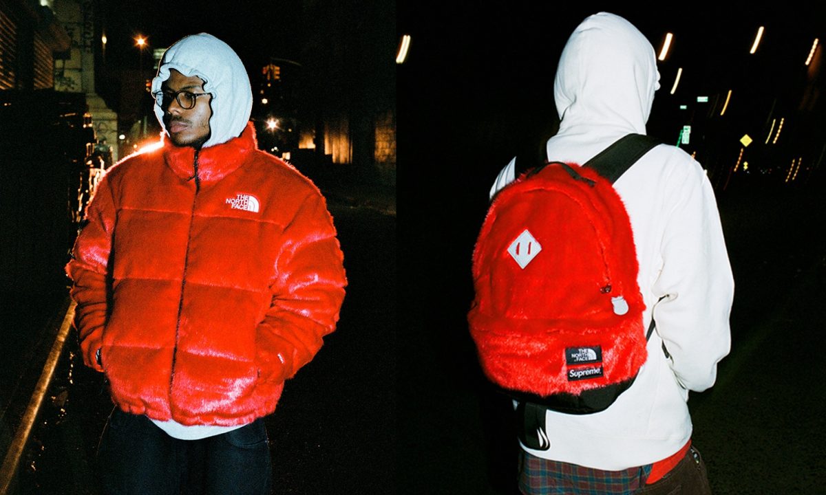 Supreme x THE NORTH FACE 全新「Faux Fur Nuptse」系列正式公开