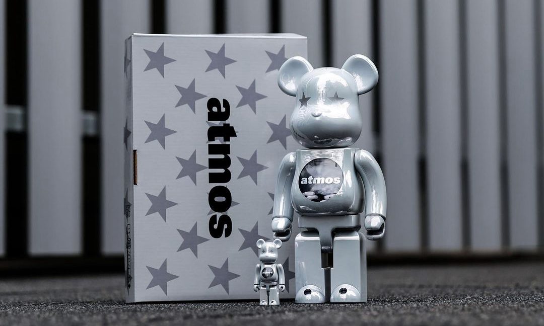 atmos x MEDICOM TOY 全新合作款 BE@RBRICK 出炉