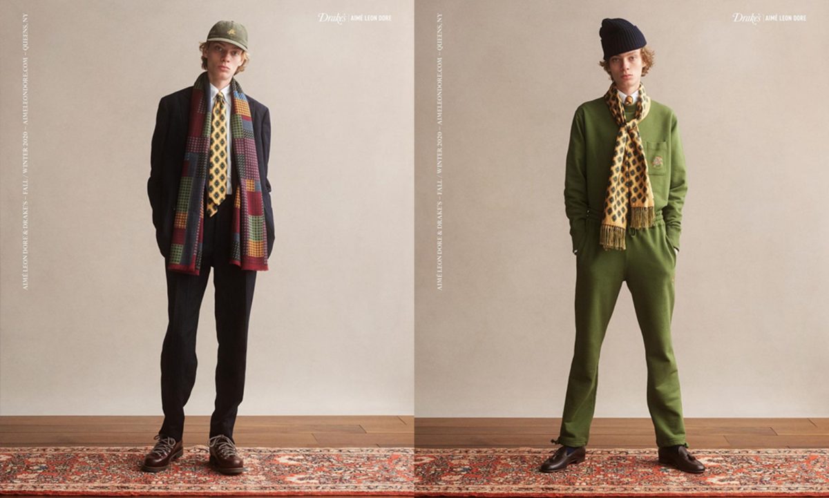 Aimé Leon Dore x Drake’s 联乘系列 Lookbook 公开
