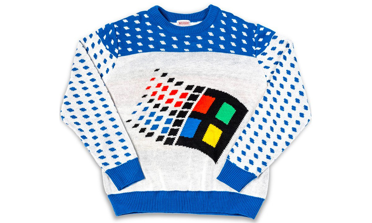 经典怀旧，微软推出圣诞毛衣系列