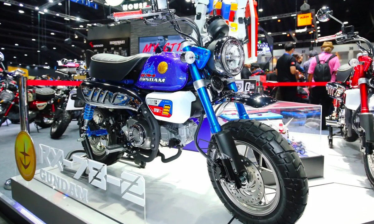 冲出二次元，Honda 发布《机动战士高达》主题限量摩托车