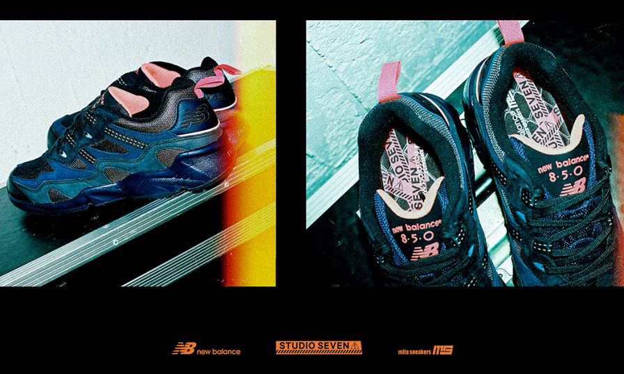 New Balance x STUDIO SEVEN x mita sneakers 三方合作系列第二弹即将开售