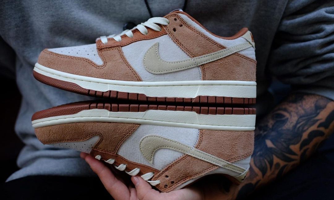 Nike Dunk Low PRM「Medium Curry」高清近赏