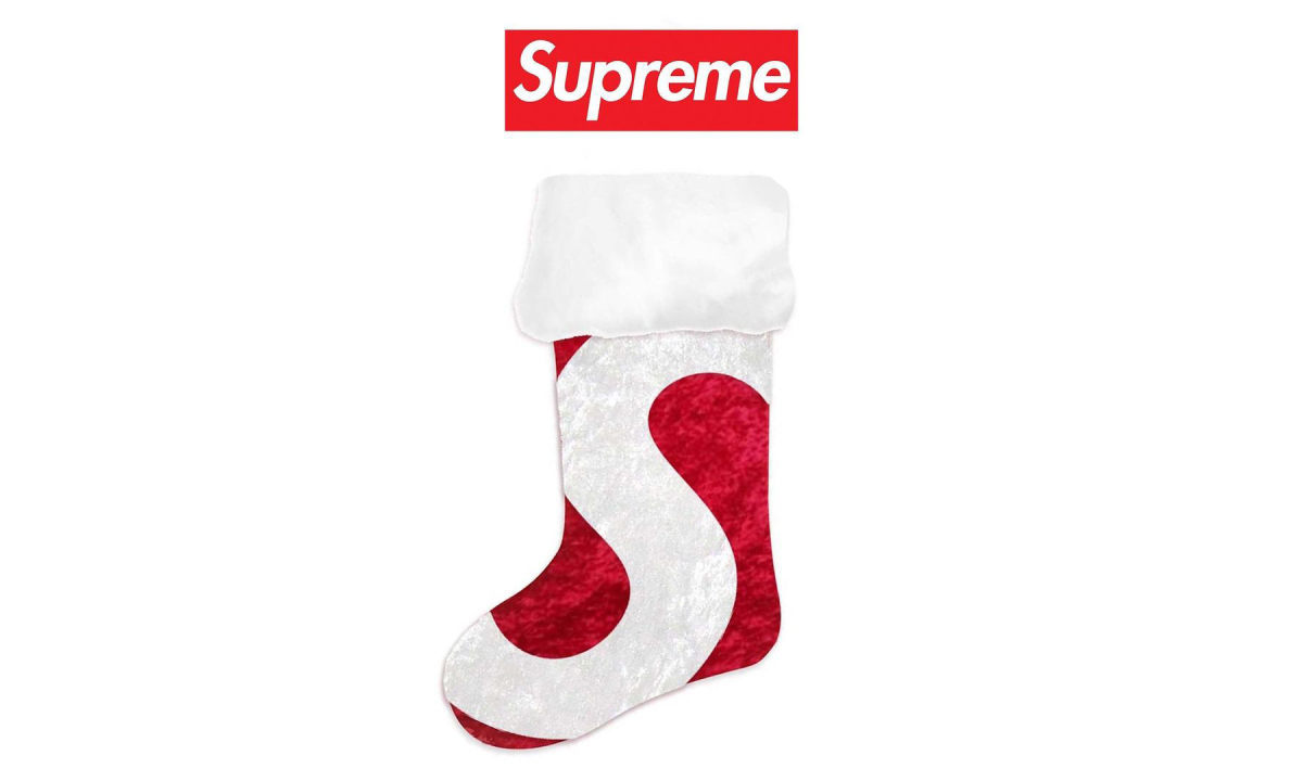 Supreme 为迎接圣诞节推出圣诞袜