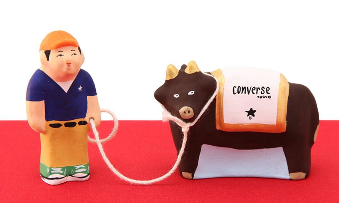 CONVERSE Tokyo 推出牛年限定生肖玩偶