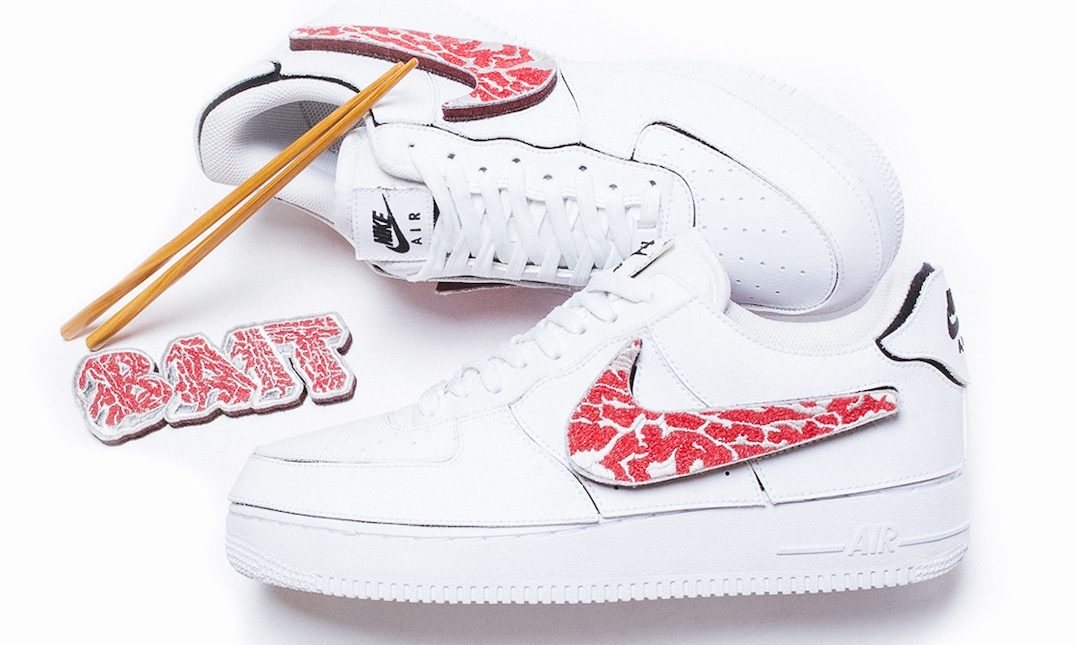 「肉味」球鞋，BAIT x Nike Air Force 1「A5 Wagyu」图片释出