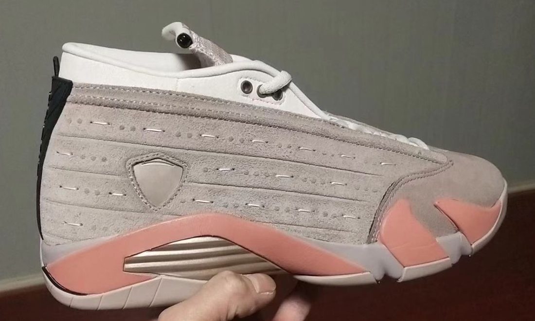 CLOT x Air Jordan XIV Low「Sepia Stone」 清晰谍照释出
