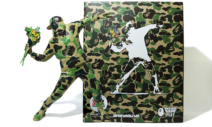 BRANDALISM x BAPE® FLOWER BOMBER 联名公仔发售信息公布