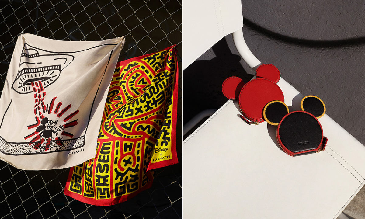 携手 Keith Haring 与 Mickey Mouse，Coach 推出全新三方联乘系列