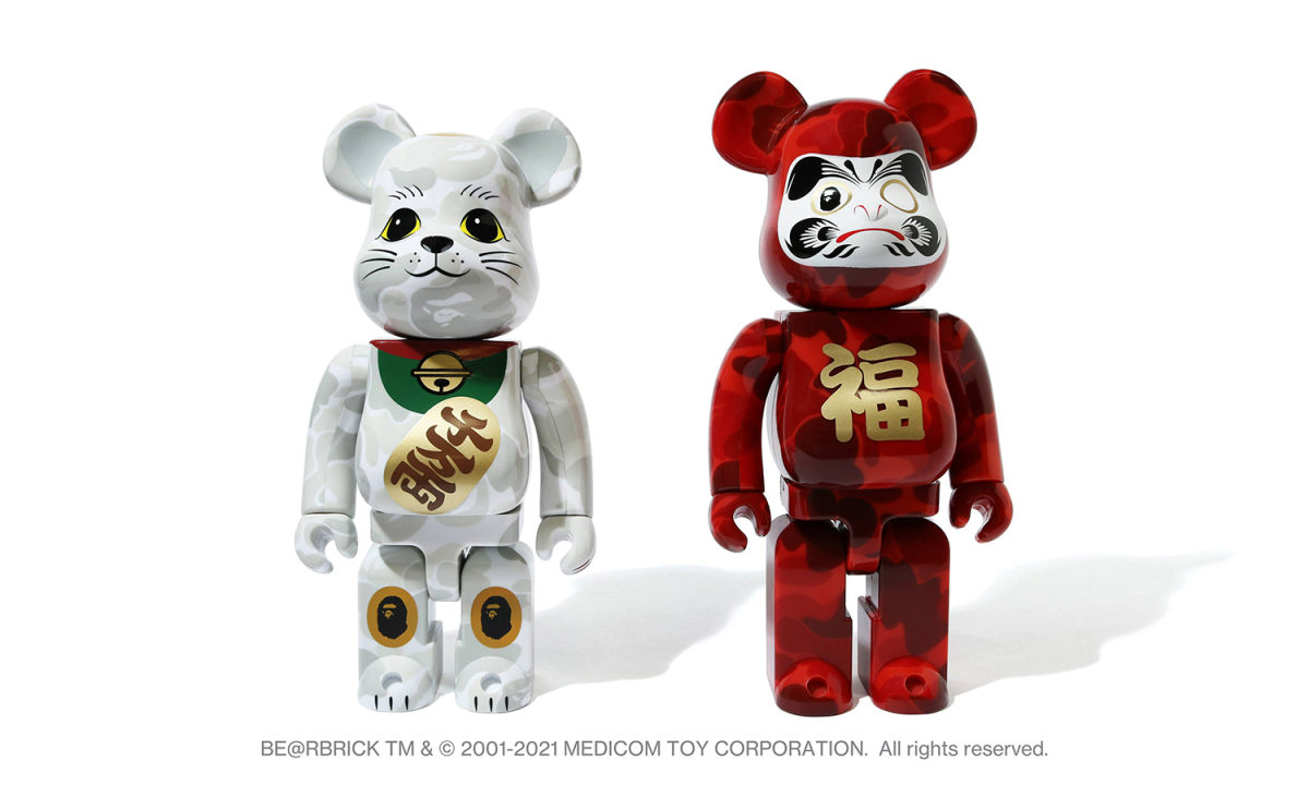 BAPE® 携手 MEDICOM TOY 打造「新年」BE@RBRICK