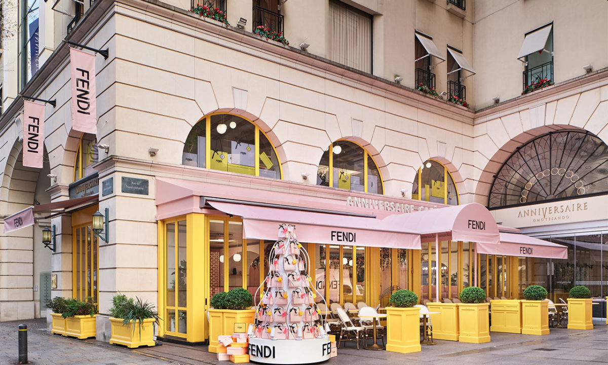 FENDI x Aniversel Cafe 合作咖啡馆于表参道限时开业