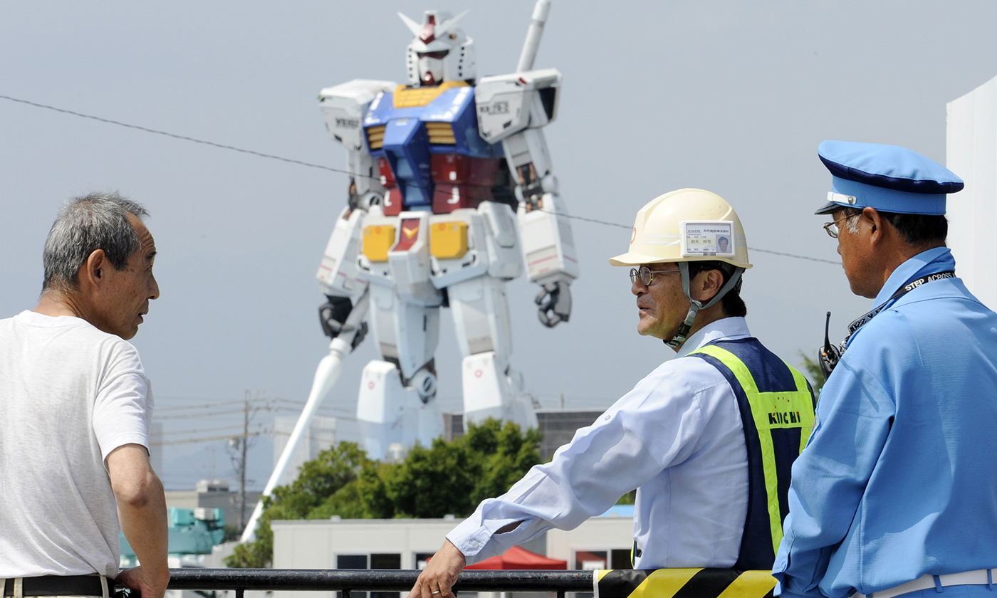 GLOBAL CHALLENGE 打造史上最大「机动战士高达」机器人雕像