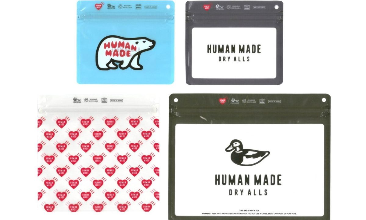 UNDERCOVER x HUMAN MADE x PAKE 合作推出拉链袋