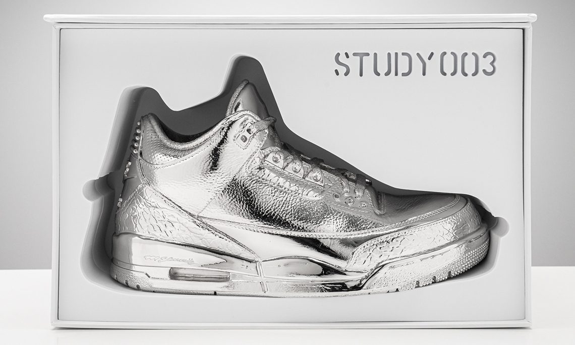 Matthew Senna 打造全新 Air Jordan III 限量版雕塑作品