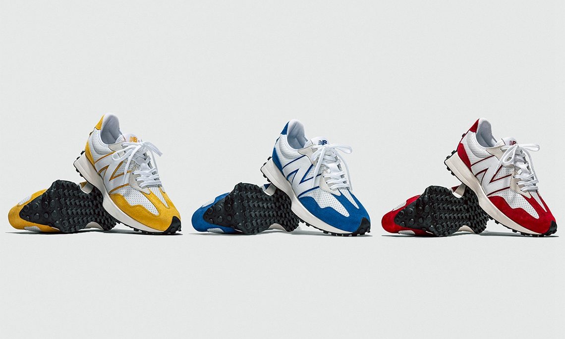 激似 Casablanca 联名，New Balance 327 新作登场
