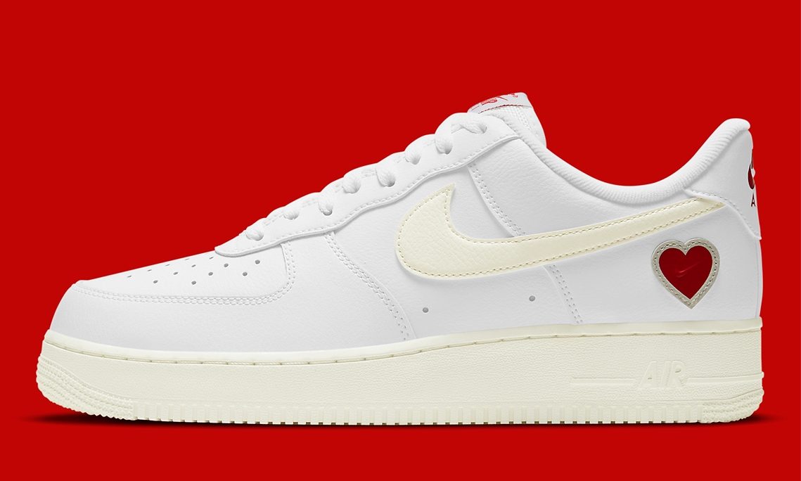 情人节主题，Nike Air Force 1 Low「Valentine’s Day」首度曝光