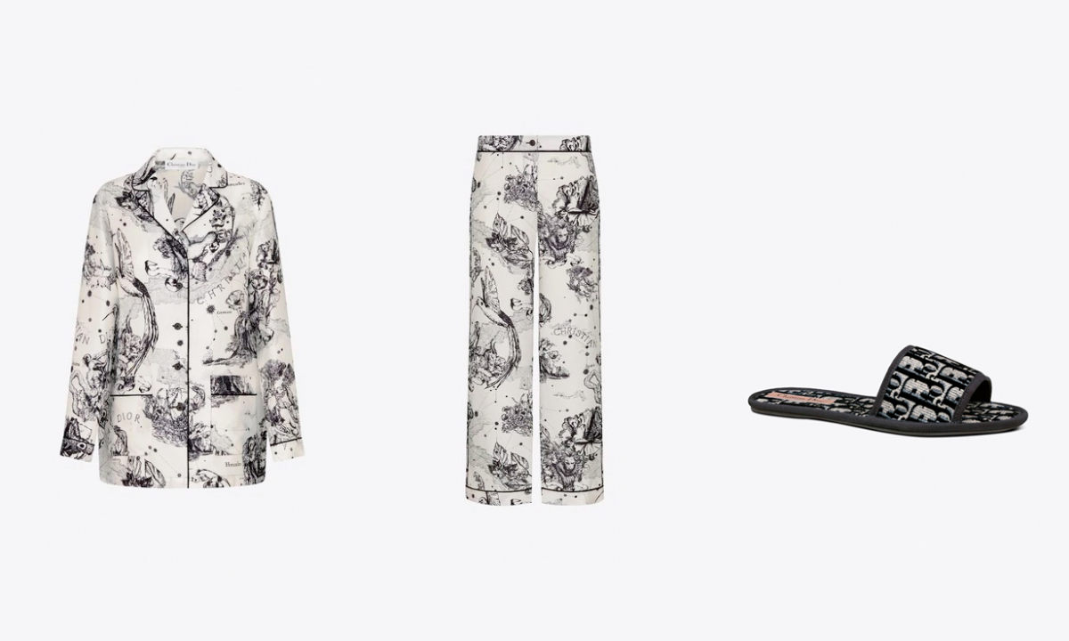 DIOR 推出品牌首个居家服系列